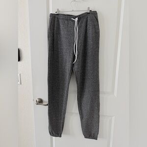 American Apparel Heather Gray Speckled Joggers Size M NWOT